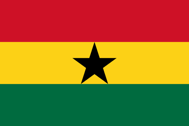 2026 FIFA World Cup Ghana Hand-Held Fan Flag Set (50-Pack, Detachable Pole)