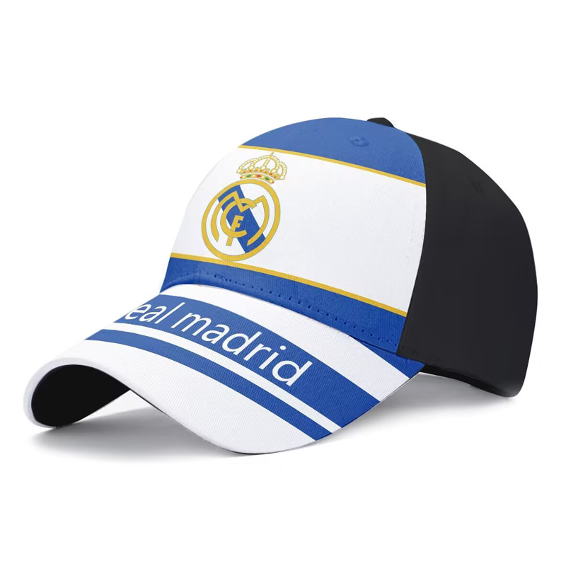 Real Madrid CF Summer Cotton Fan Cap - Sun Protection