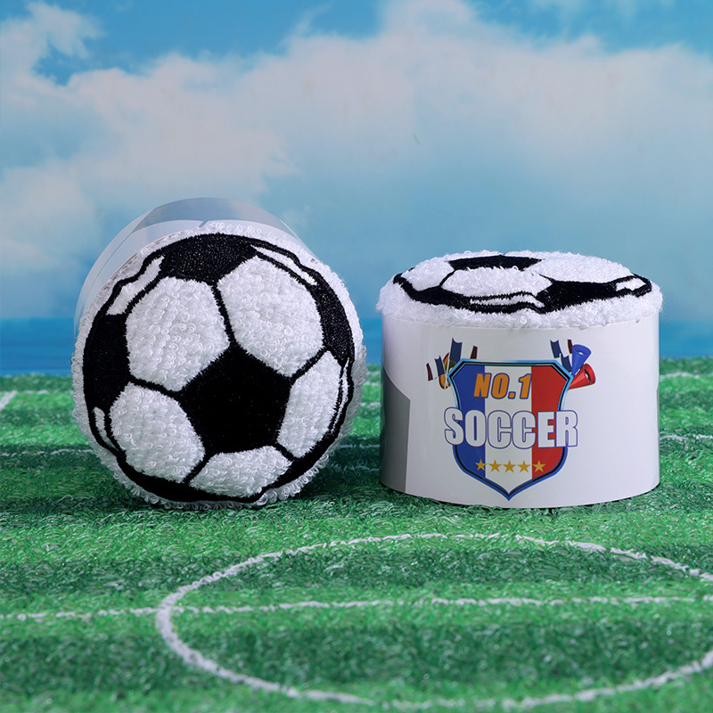 2026 World Cup Football-Shape Towel with Tote Bag — Fan Gift Souvenir