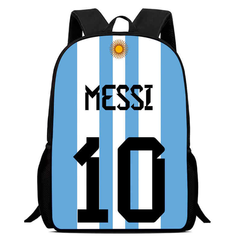 Football Star Print Kids Daypack Backpack — Cross-Border Fan School Bag
