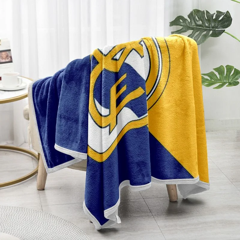 Football Club Crest Blanket - Real Madrid, Barcelona, Atletico