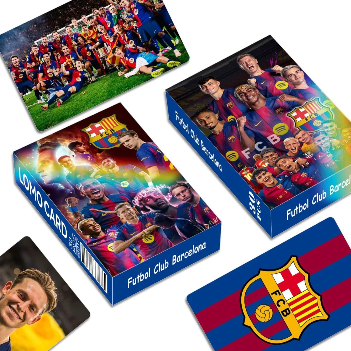 Barcelona Player Card Set - Collector Album