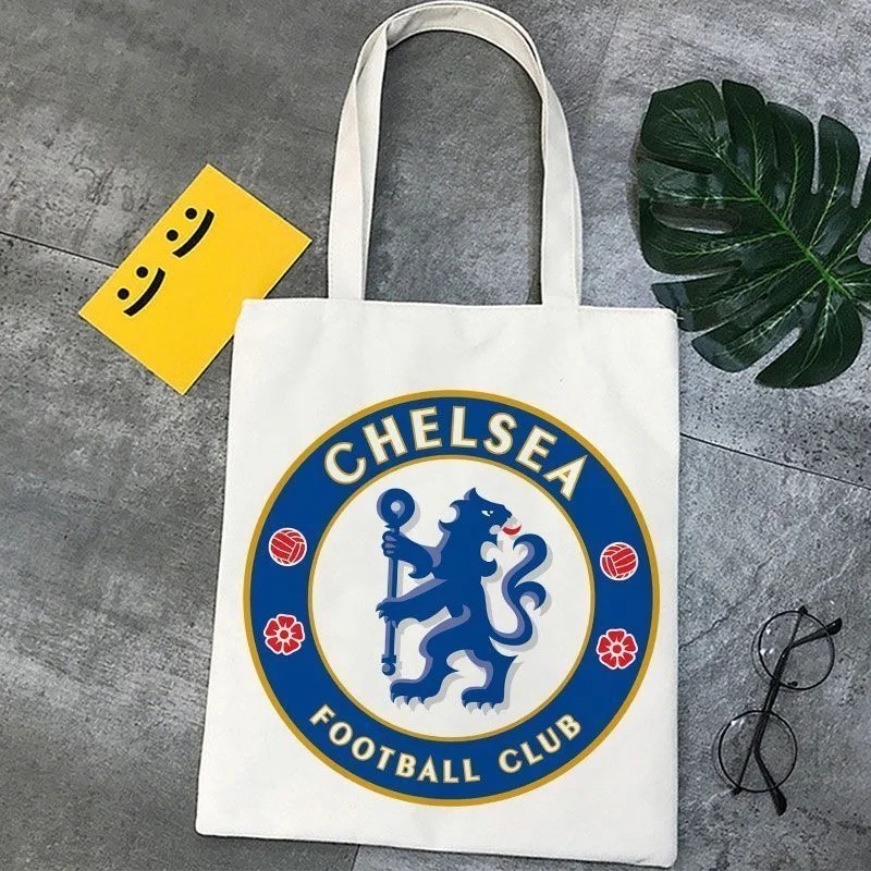 Champions League Canvas Tote Bag - Man City, Real Madrid, Barcelona, Liverpool, Bayern