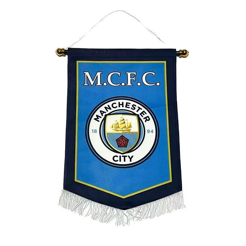 Bandera de club de fútbol - Real Madrid, Chelsea, PSG, Tottenham, Arsenal