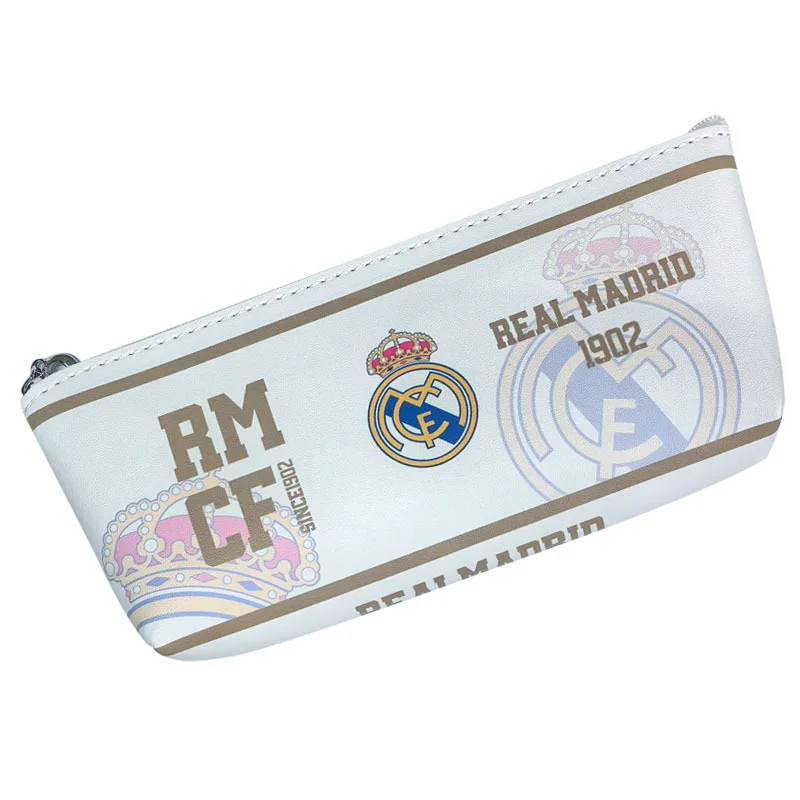 Football Club PU Pencil Case - Real Madrid, Chelsea, Argentina, Man City, AC Milan, Inter, Portugal
