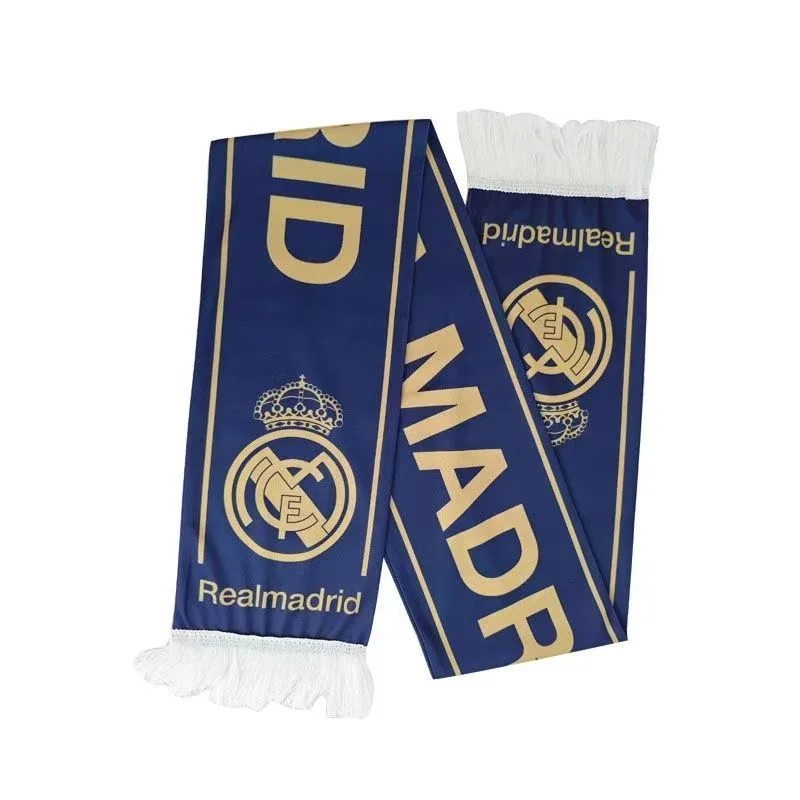 2026 World Cup Fan Scarf - Barcelona, Real Madrid, Man Utd, National Teams