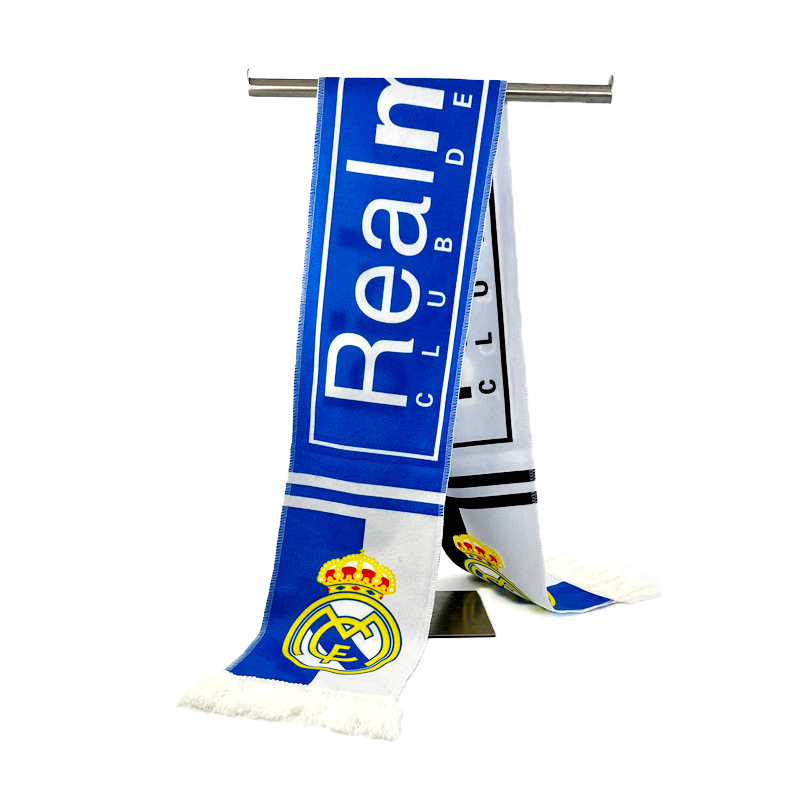 Real Madrid CF Knitted Fan Scarf - Fleece Cotton