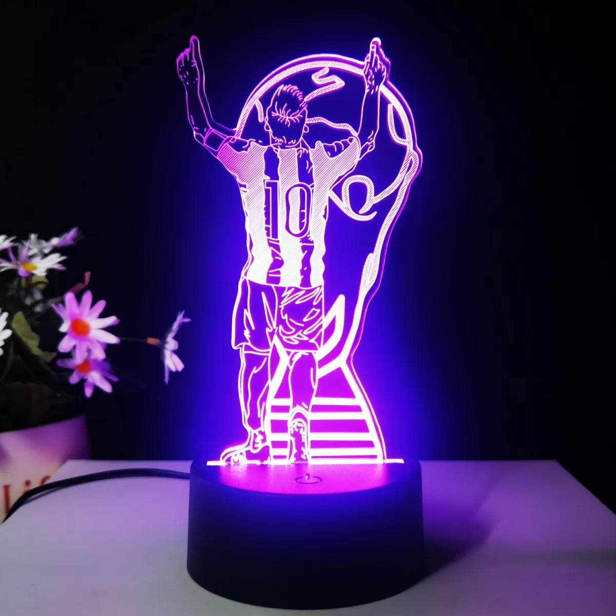 World Cup Football 3D LED Night Lamp