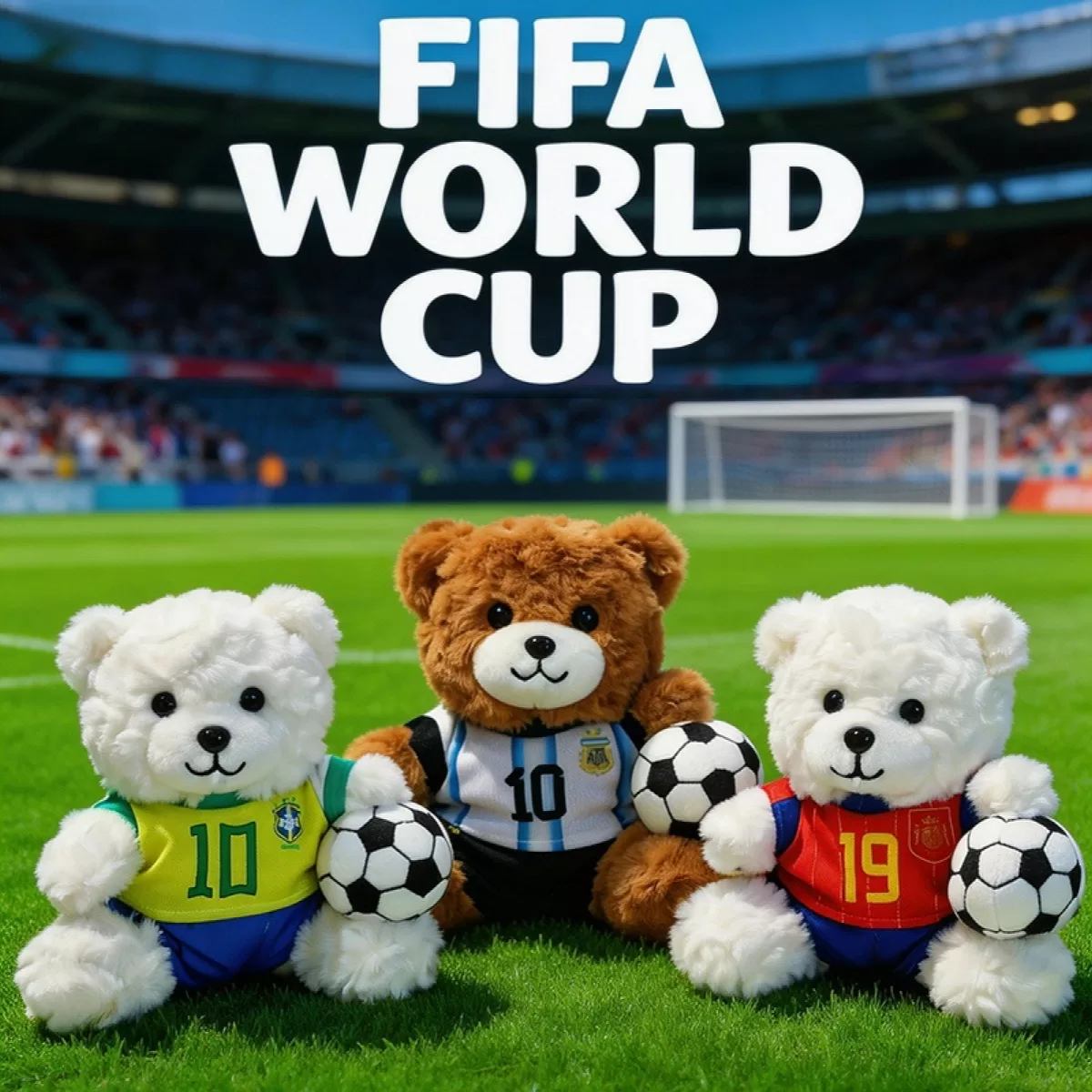 Football Teddy Bear Plush